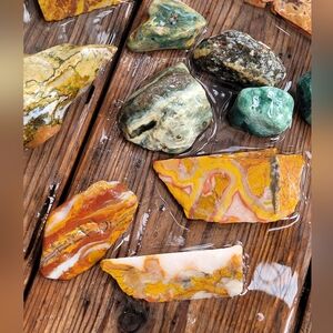 Colorful Ocean Jasper 15 Piece Big Bundle